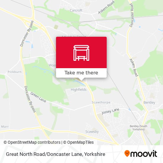 Great North Road / Doncaster Lane map
