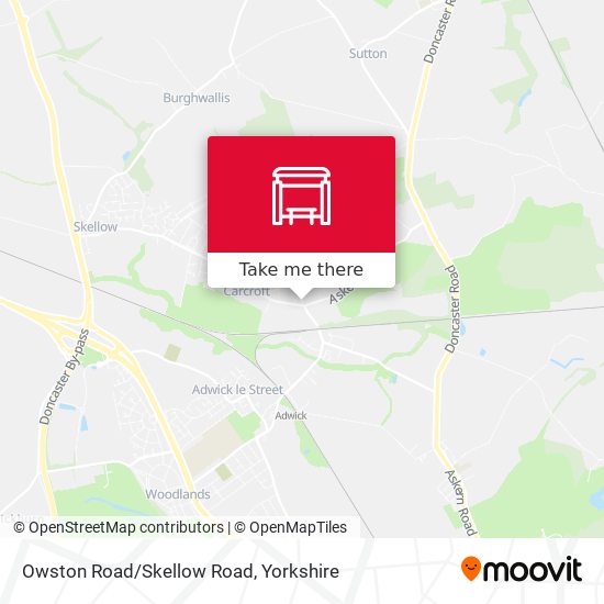 Owston Road/Skellow Road map