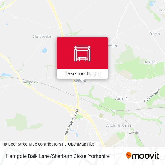 Hampole Balk Lane / Sherburn Close map