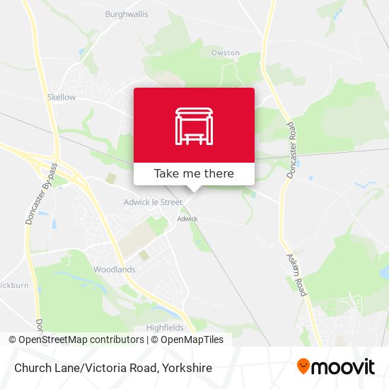Church Lane/Victoria Road map