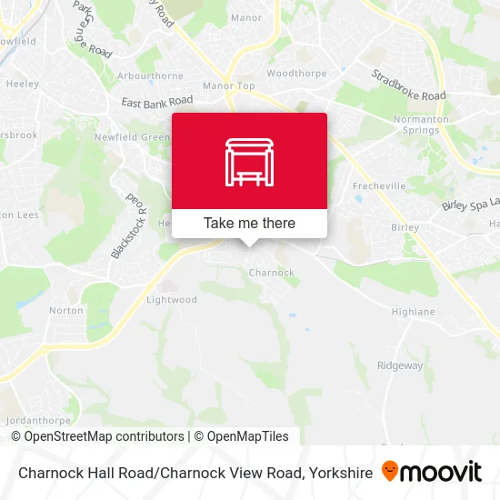 Charnock Hall Road / Charnock View Road map