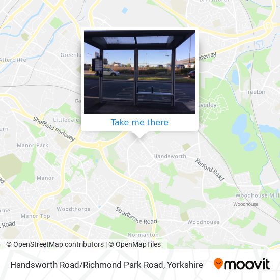 Handsworth Road / Richmond Park Road map