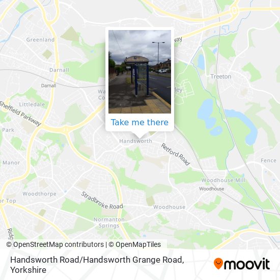 Handsworth Road / Handsworth Grange Road map