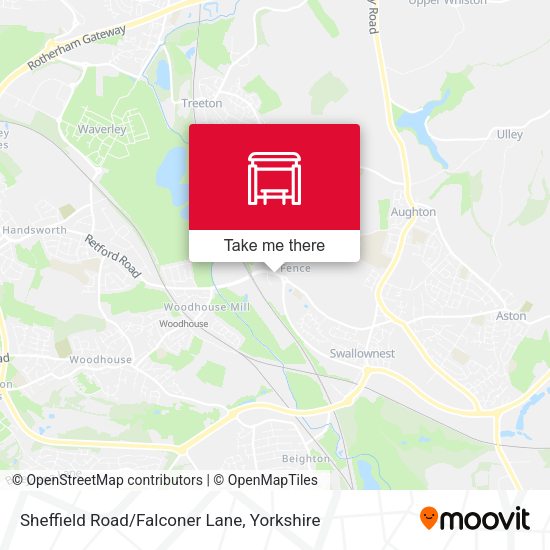 Sheffield Road/Falconer Lane stop Routes, Schedules, and Fares