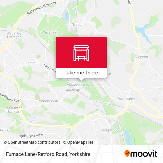 Furnace Lane/Retford Road map