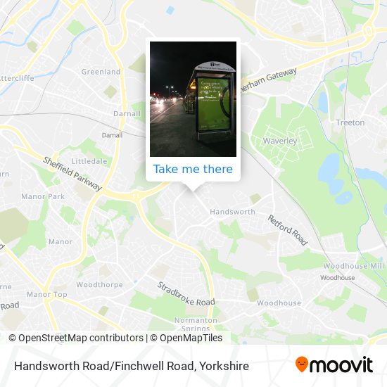 Handsworth Road/Finchwell Road map