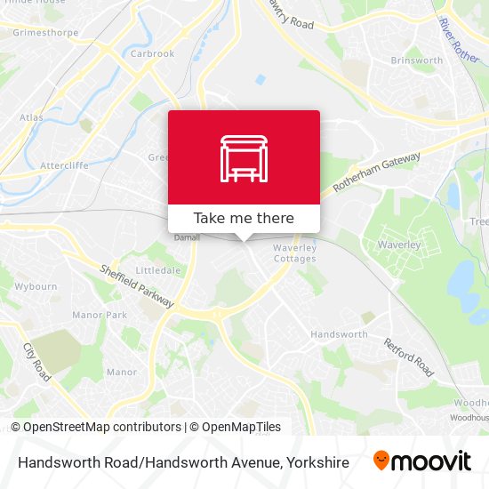 Handsworth Road / Handsworth Avenue map