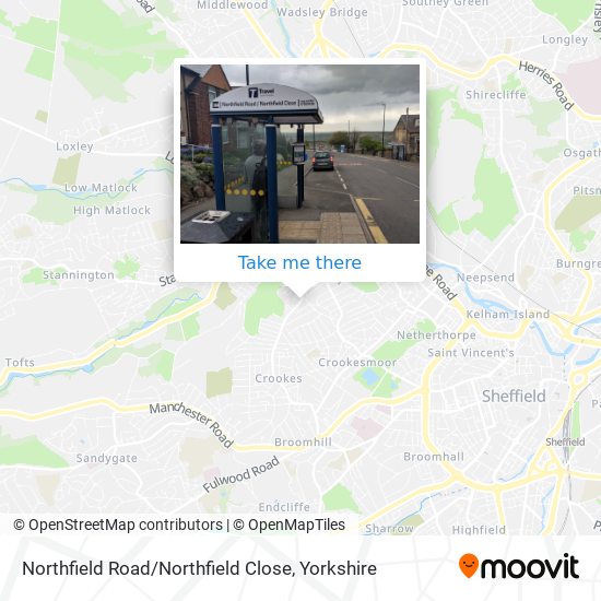 Northfield Road / Northfield Close map