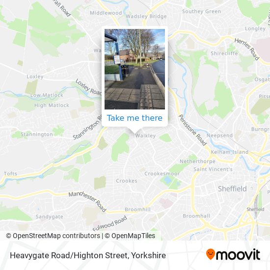 Heavygate Road/Highton Street map