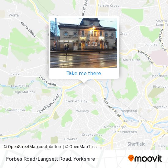 Forbes Road/Langsett Road map