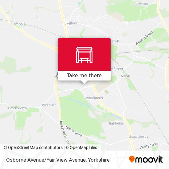 Osborne Avenue / Fair View Avenue map