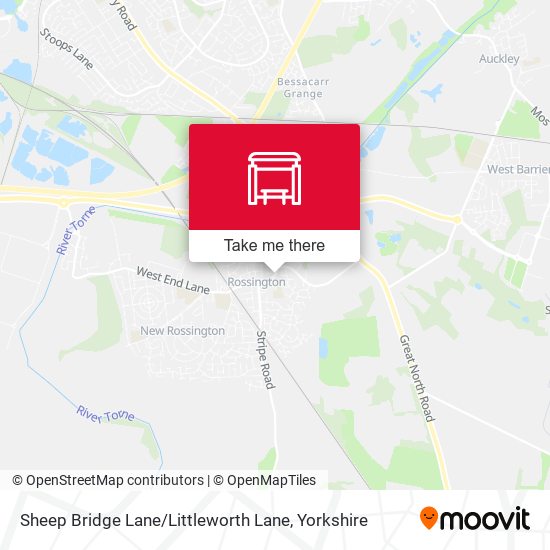 Sheep Bridge Lane / Littleworth Lane map
