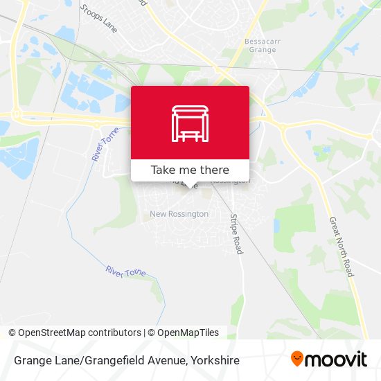 Grange Lane/Grangefield Avenue map