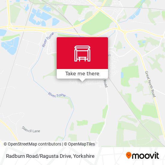 Radburn Road/Ragusta Drive map