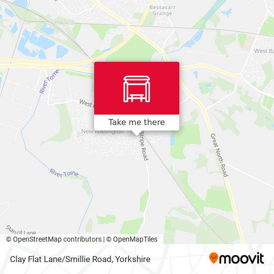Clay Flat Lane/Smillie Road map