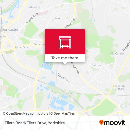 Ellers Road/Ellers Drive map