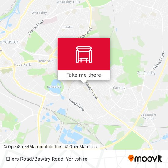 Ellers Road/Bawtry Road map