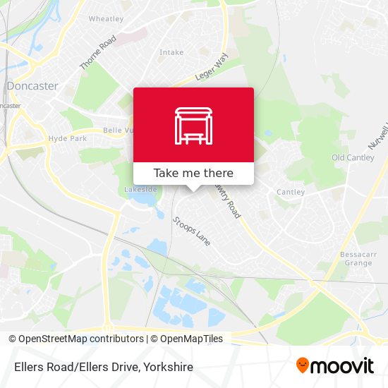Ellers Road/Ellers Drive map
