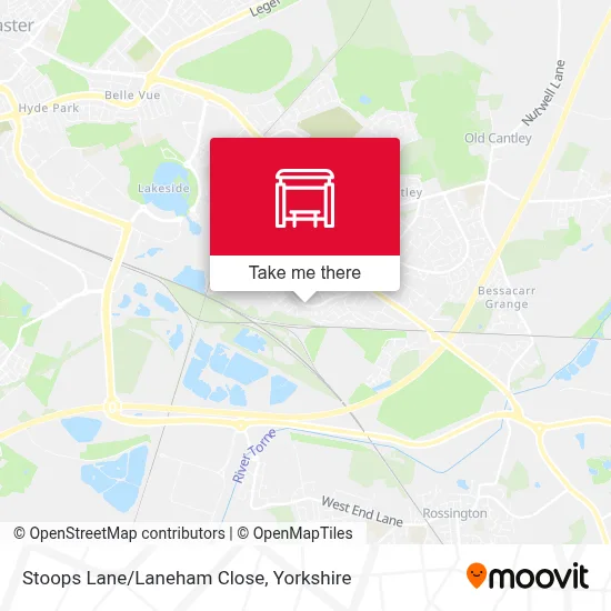 Stoops Lane/Laneham Close map