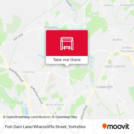 Fish Dam Lane / Wharncliffe Street map