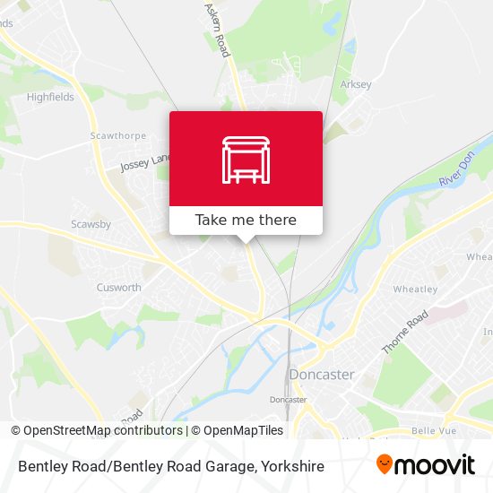 Bentley Road / Bentley Road Garage map