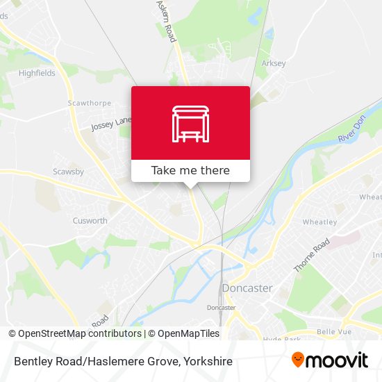 Bentley Road/Haslemere Grove map