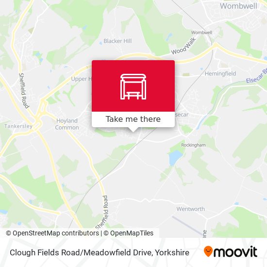 Clough Fields Road / Meadowfield Drive map