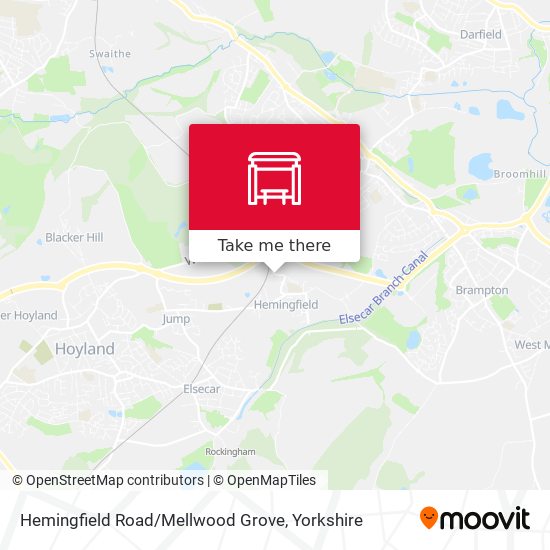Hemingfield Road / Mellwood Grove map
