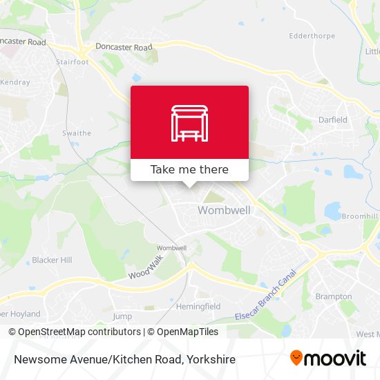 Newsome Avenue/Kitchen Road map