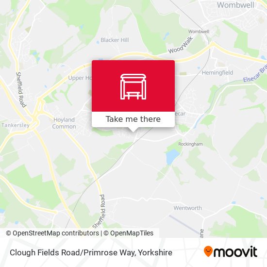 Clough Fields Road / Primrose Way map