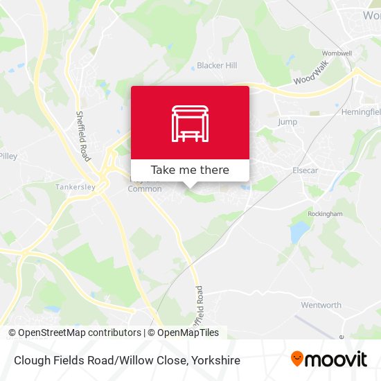 Clough Fields Road / Willow Close map