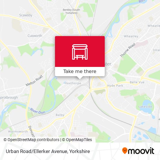Urban Road/Ellerker Avenue map