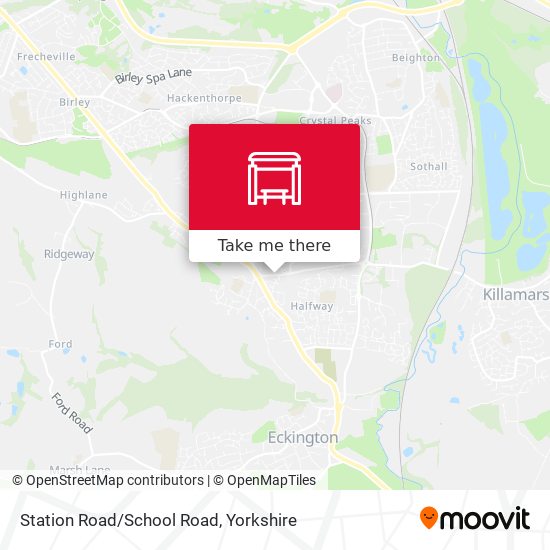 Station Road/School Road map