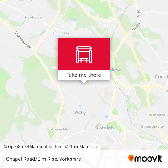 Chapel Road/Elm Rise map