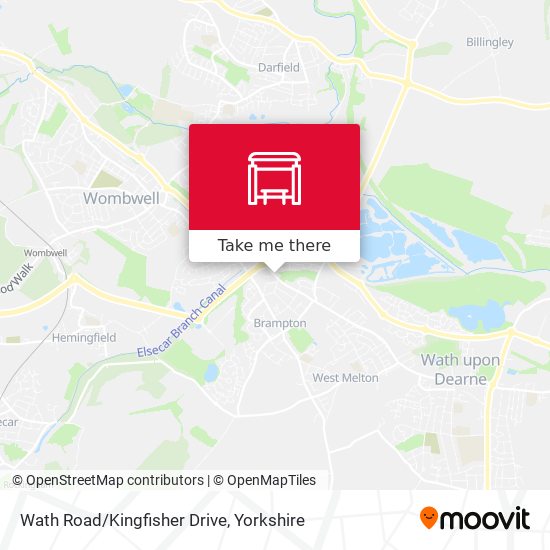 Wath Road/Kingfisher Drive map