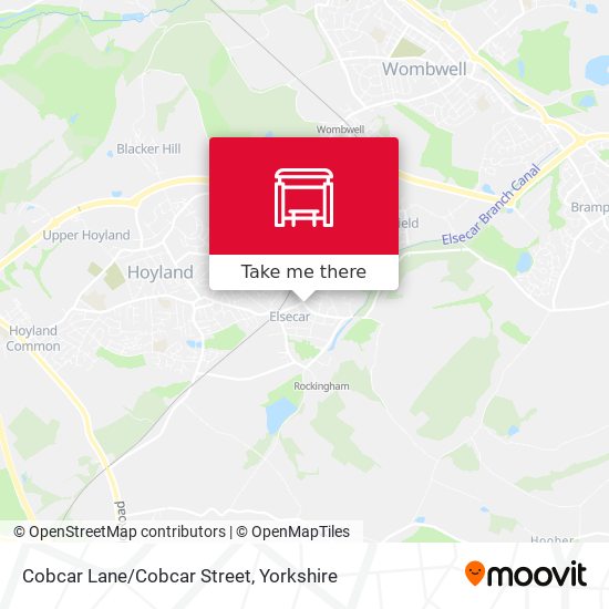 Cobcar Lane/Cobcar Street map