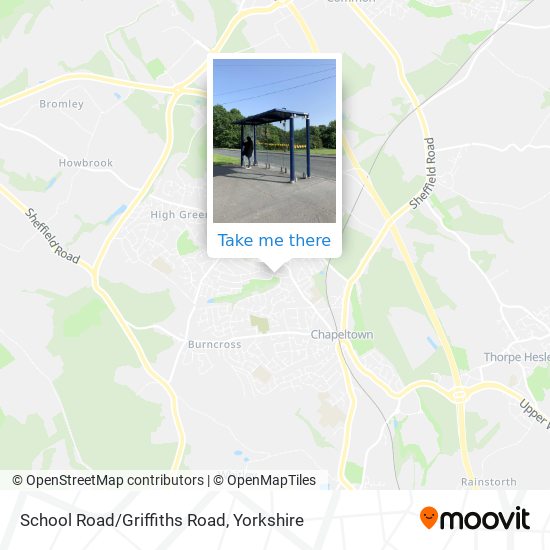 School Road/Griffiths Road map