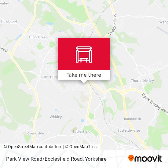 Park View Road / Ecclesfield Road map