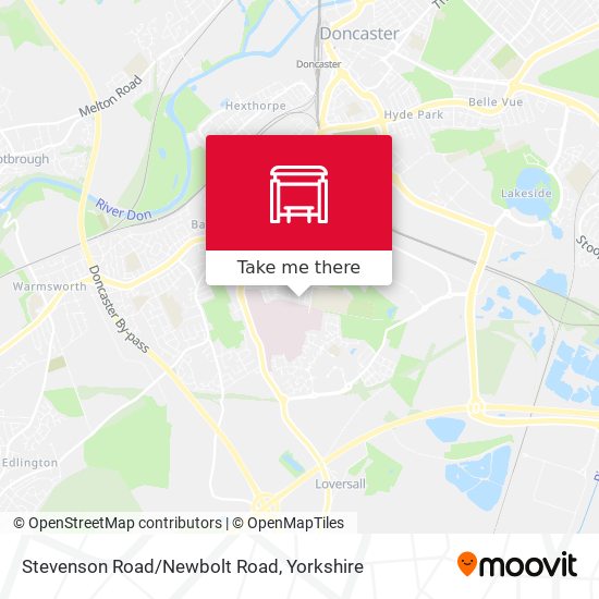 Stevenson Road/Newbolt Road map