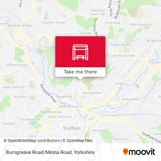 Burngreave Road/Minna Road map