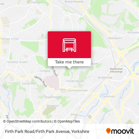 Firth Park Road / Firth Park Avenue map