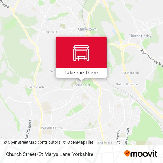 Church Street/St Marys Lane map