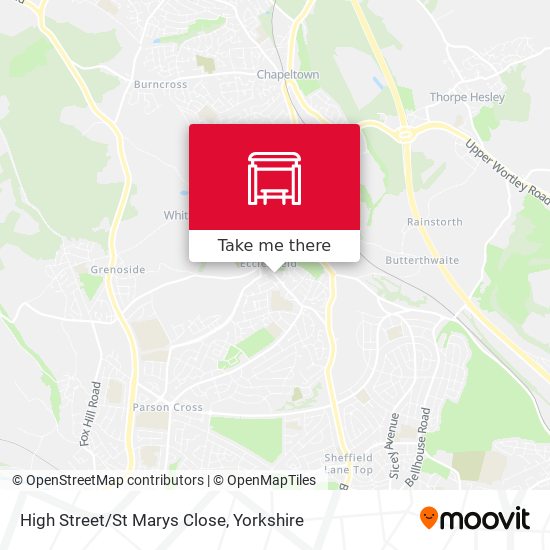 High Street/St Marys Close map