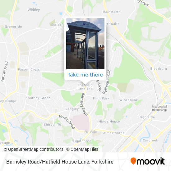 Barnsley Road / Hatfield House Lane map