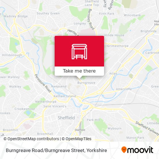 Burngreave Road / Burngreave Street map