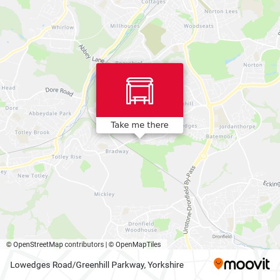 Lowedges Road / Greenhill Parkway map