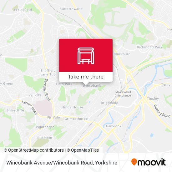 Wincobank Avenue / Wincobank Road map