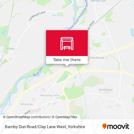 Barnby Dun Road Clay Lane West stop Routes Schedules and Fares