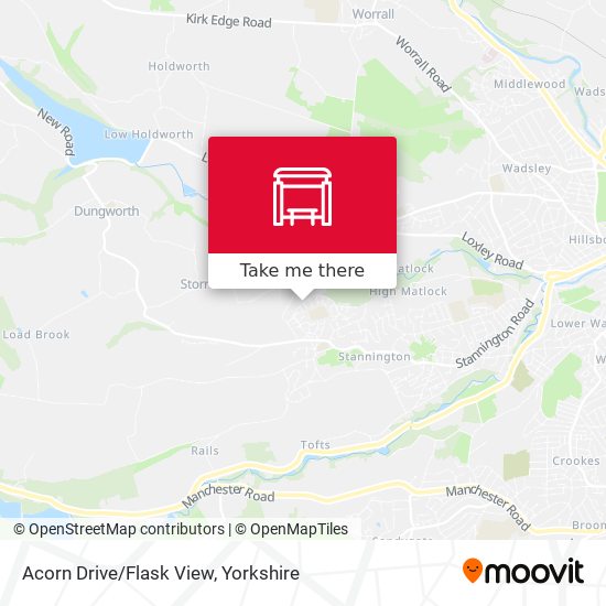 Acorn Drive/Flask View map
