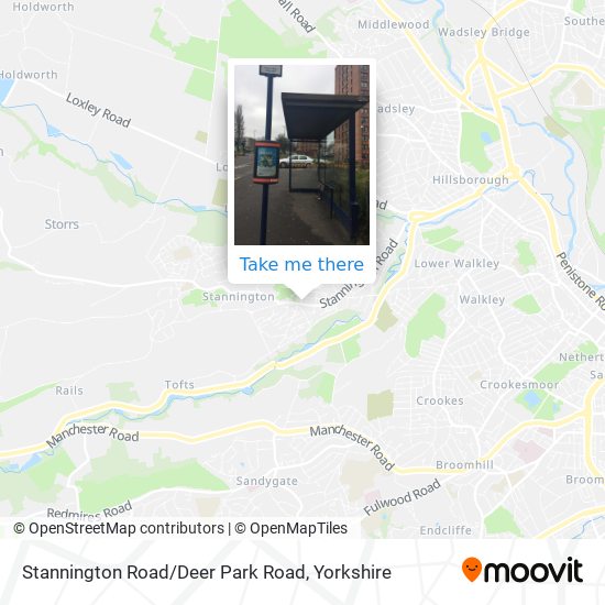 Stannington Road / Deer Park Road map